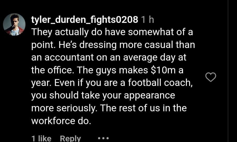 Picture Source: CollegeSportsOnly (Instagram Comment section)